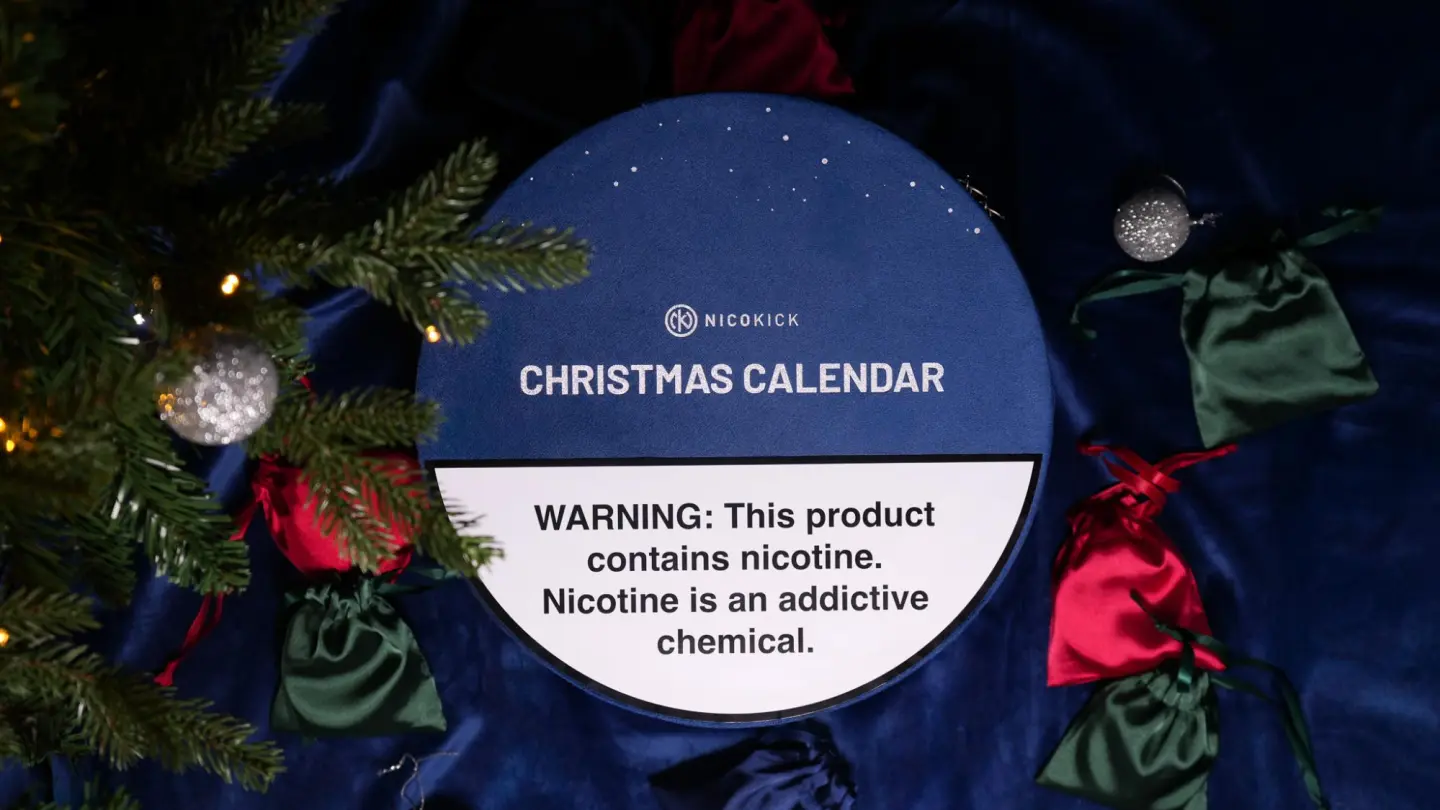 A Nicotine Pouch Advent Calendar