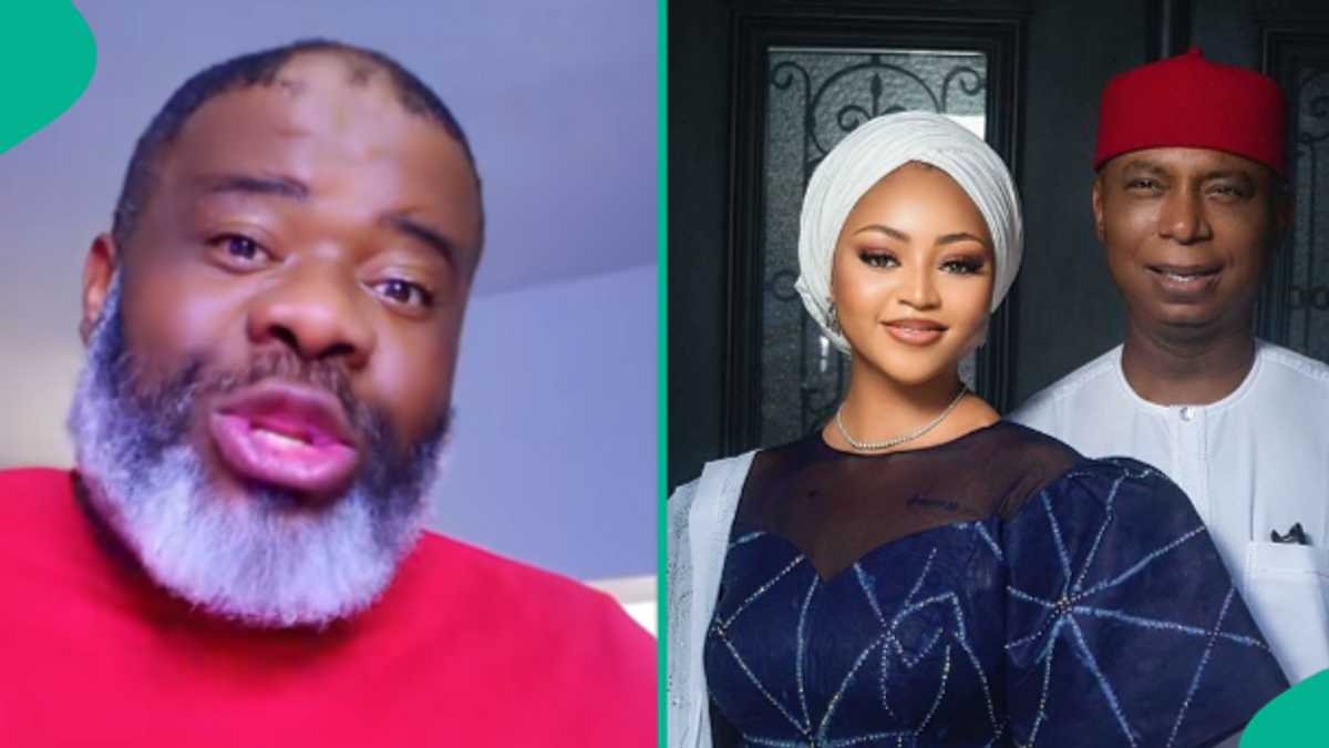 Watch video as Nigerian man publicly criticises Ned Nwoko over his marital issues with Regina Daniels