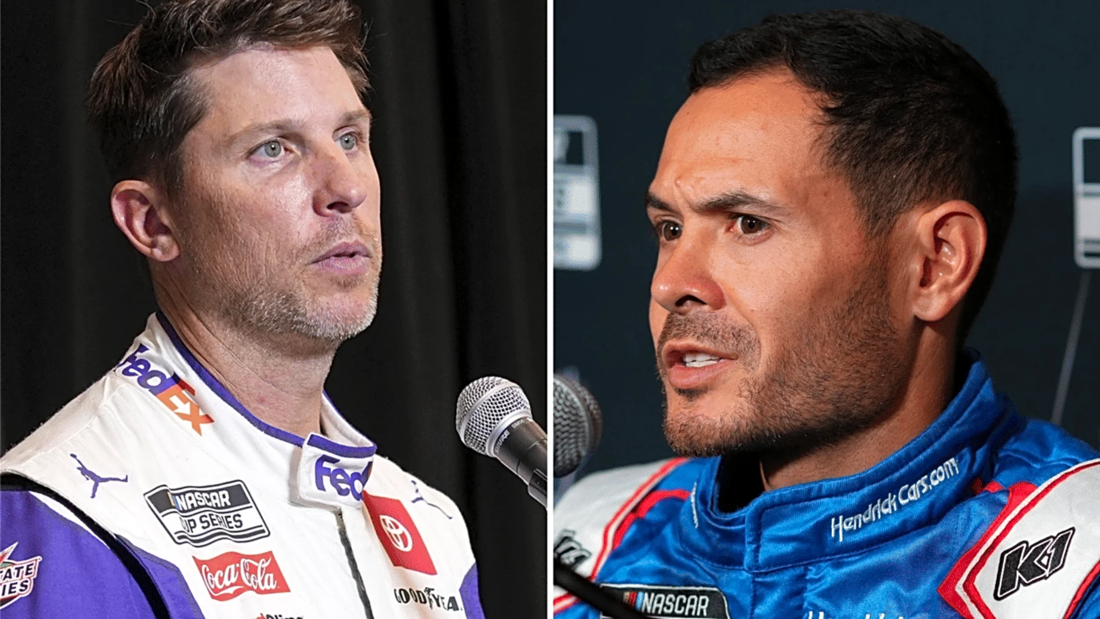 Kyle Larson Reasons How Denny Hamlin’s Title Heartbreak Could Make Him Feel More Welcome in NASCAR