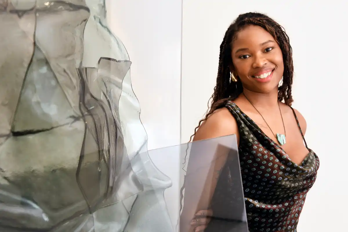 Layers of glass, and meaning: Charisse Weston’s bold art on display in Meatpacking District