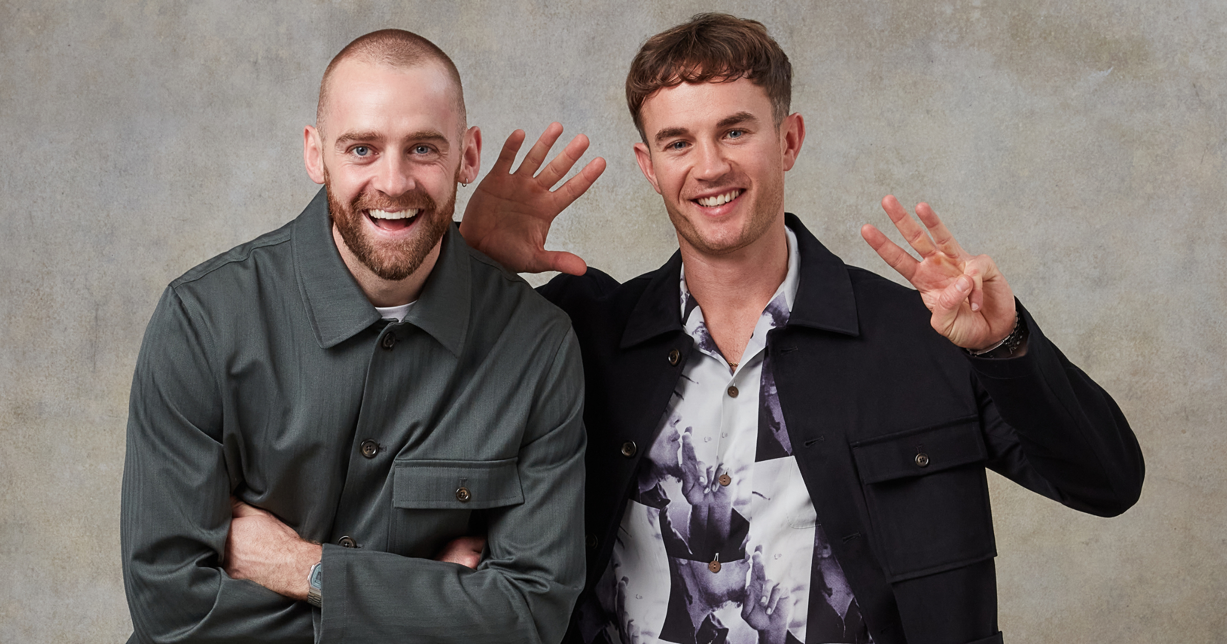 We bonded on nights out at university — now celebrities wear our suits