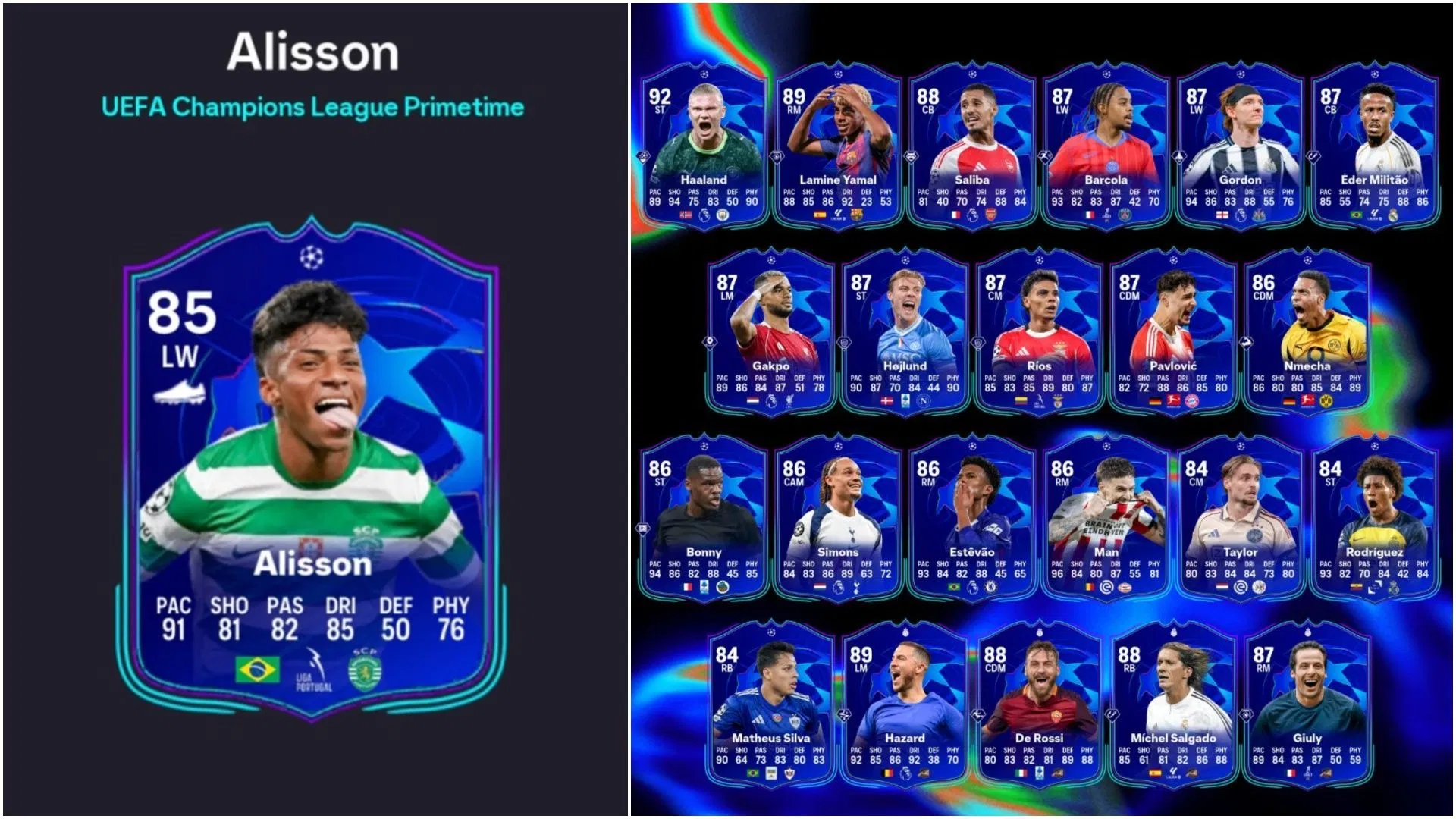 EA FC 26 UEFA Primetime Tournament objective: All tasks and rewards