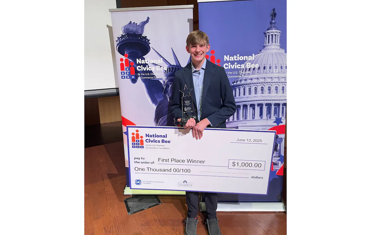 Washington County teen represents Utah at National Civics Bee