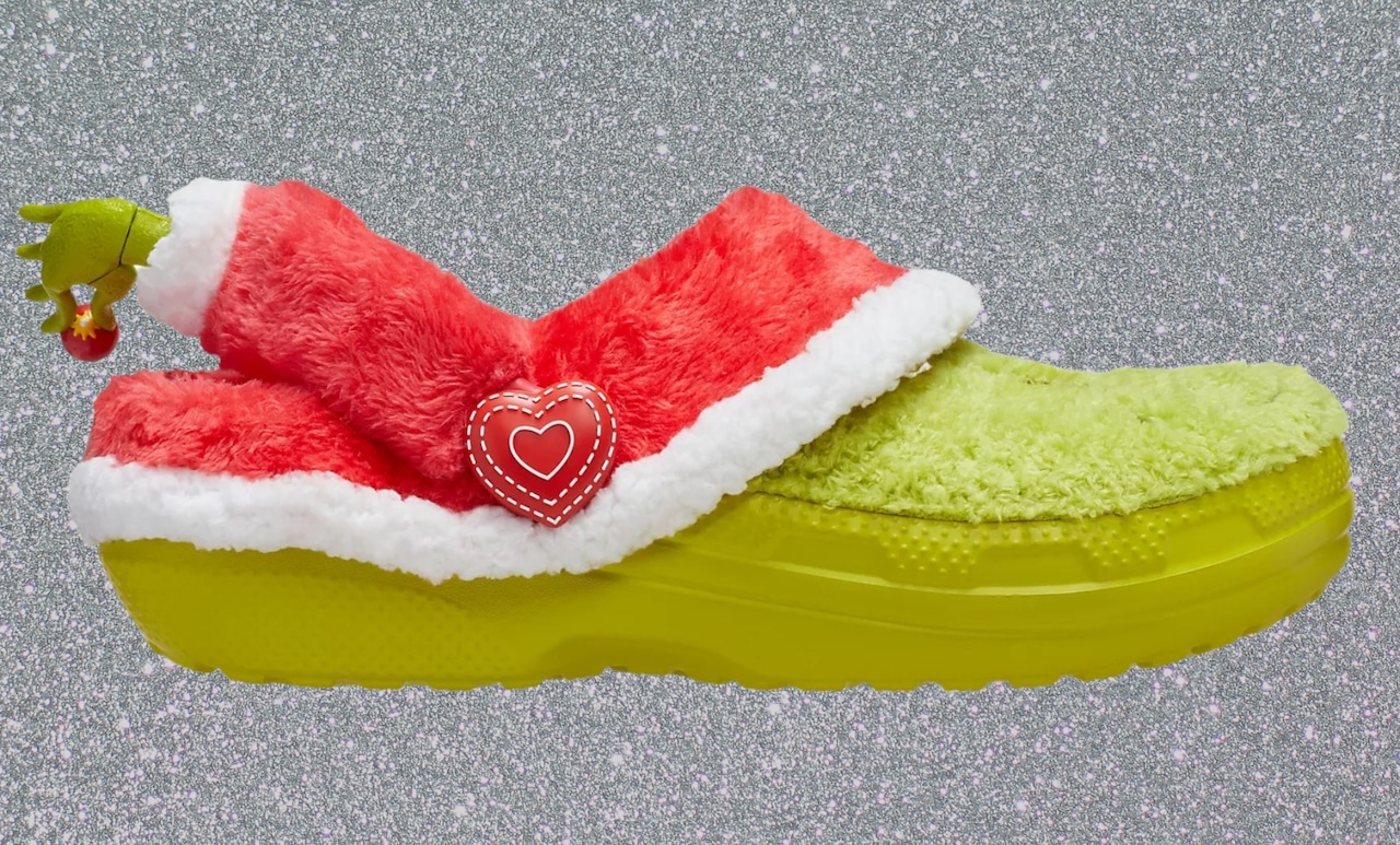 Crocs debuts Grinch Classic Fleece Lined Clogs for the holidays