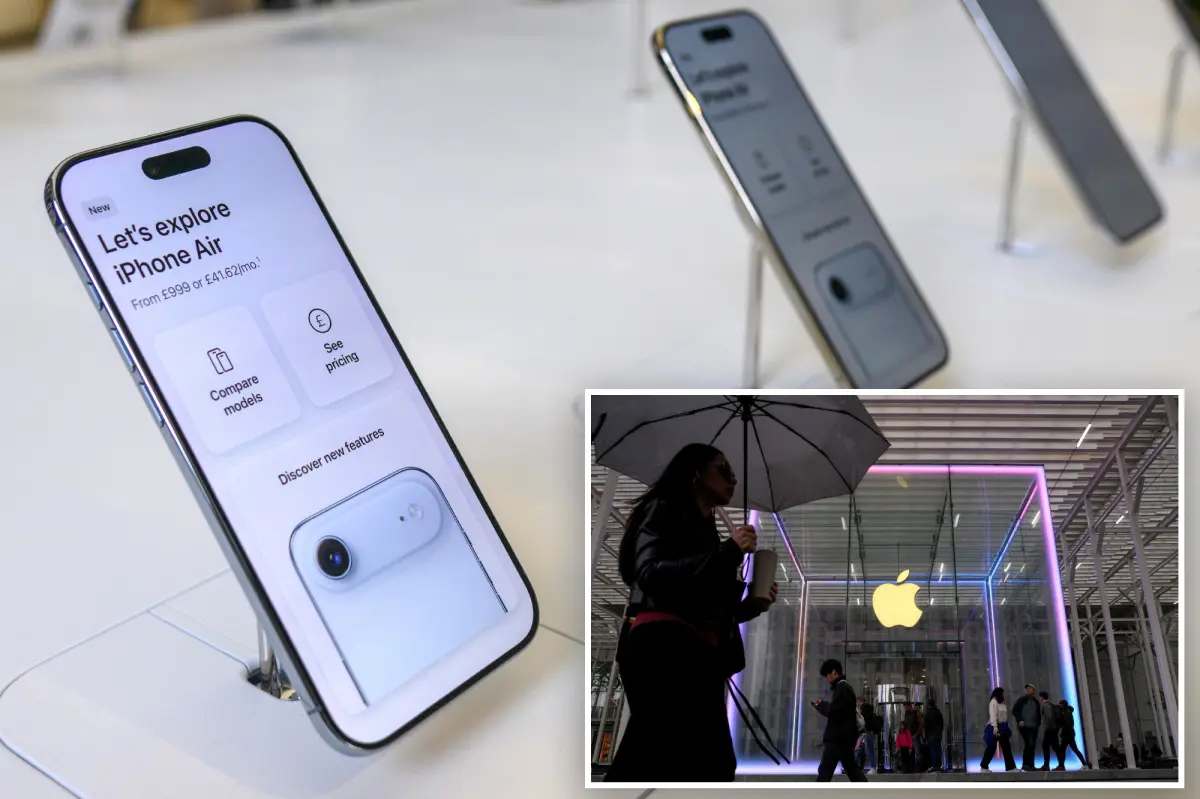 Apple pulls plug on iPhone Air 2 after weak sales of debut model: report