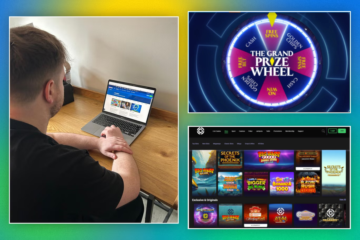 Spin Grosvenor’s free Grand Prize Wheel for no deposit free spins and cash prizes