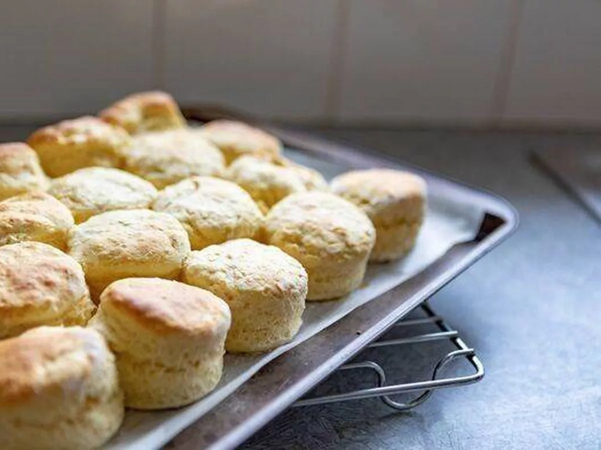 Scones will have an 'extra rise' if you add pastry chef's 1 unusual ingredient