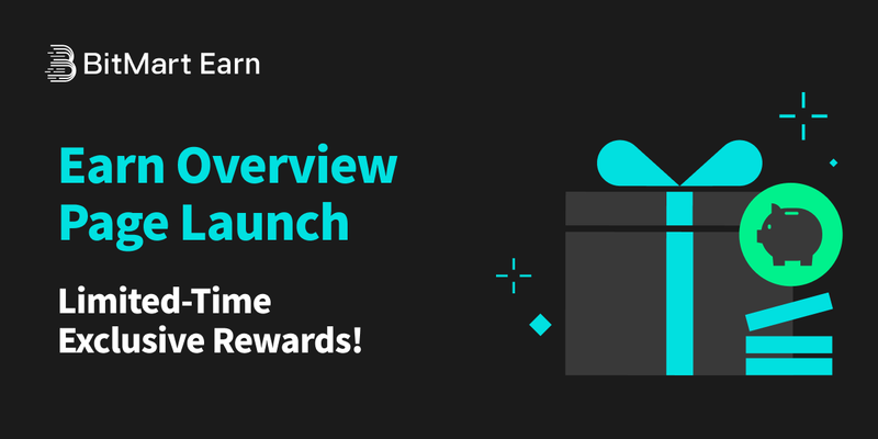 BitMart Reframes Digital Asset Yield with the Launch of the Earn Overview Page