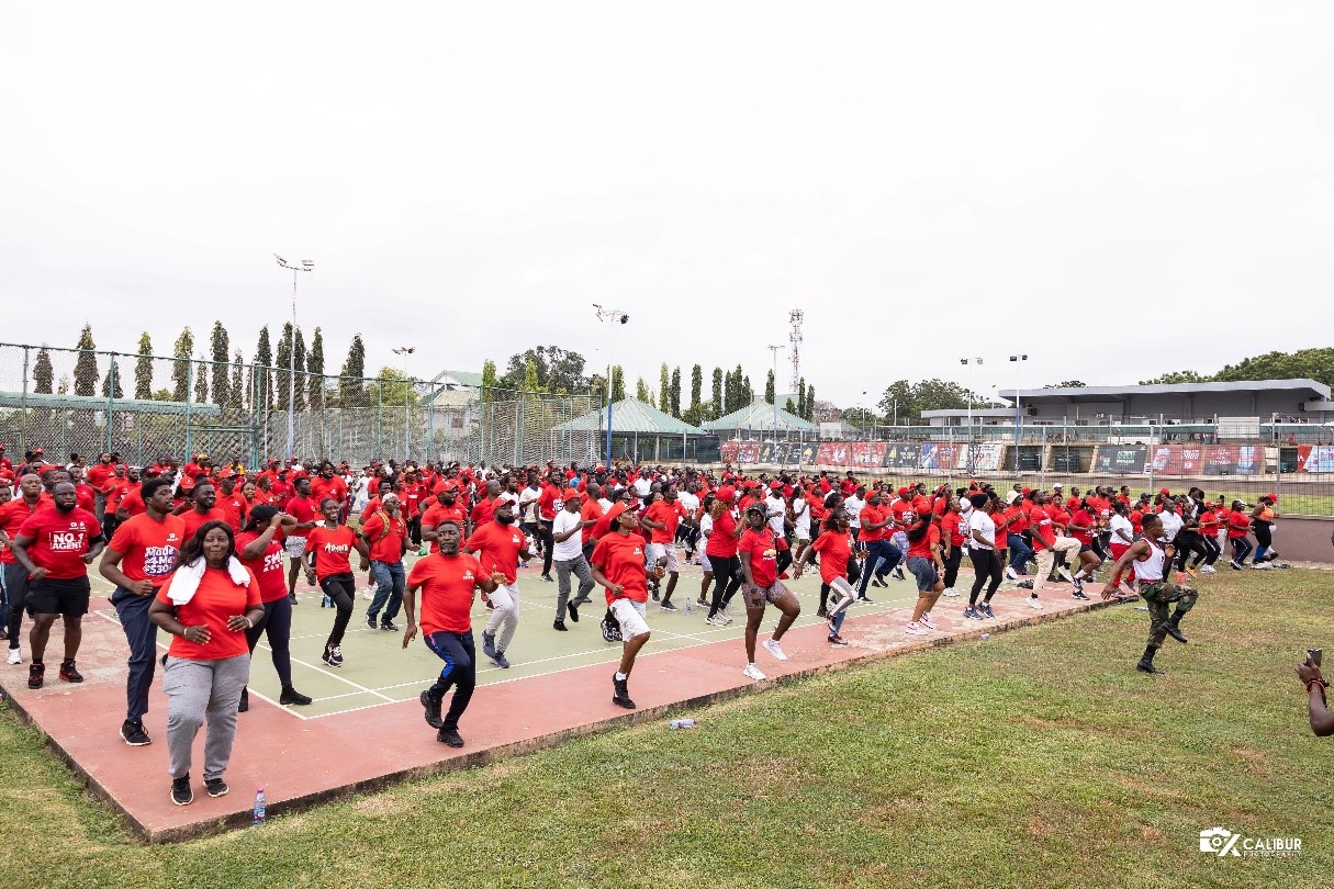 Telecel climaxes care & well-being month nationwide with fitness fusion