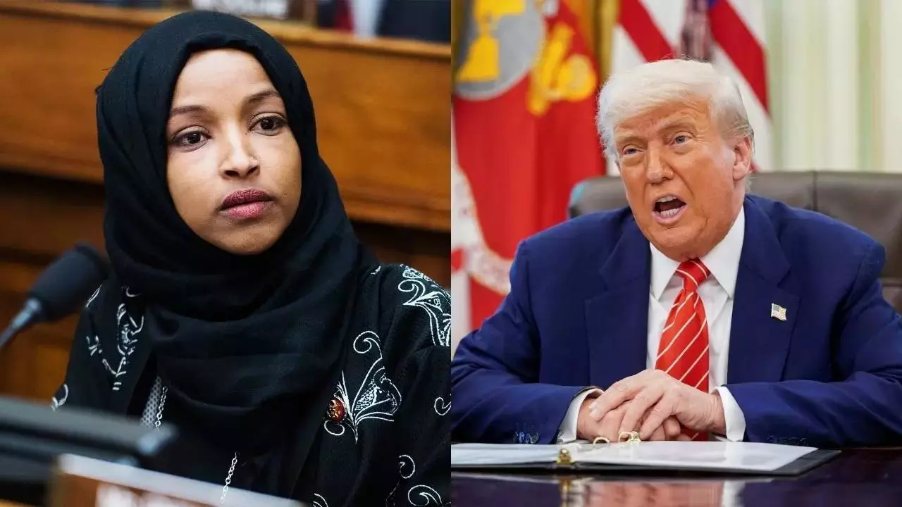 Ilhan Omar hits back after Donald Trump mocks her quoting US Constitution: ‘Unlike you, I can read’