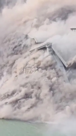 Bridge partially collapses in southwest China, months after opening