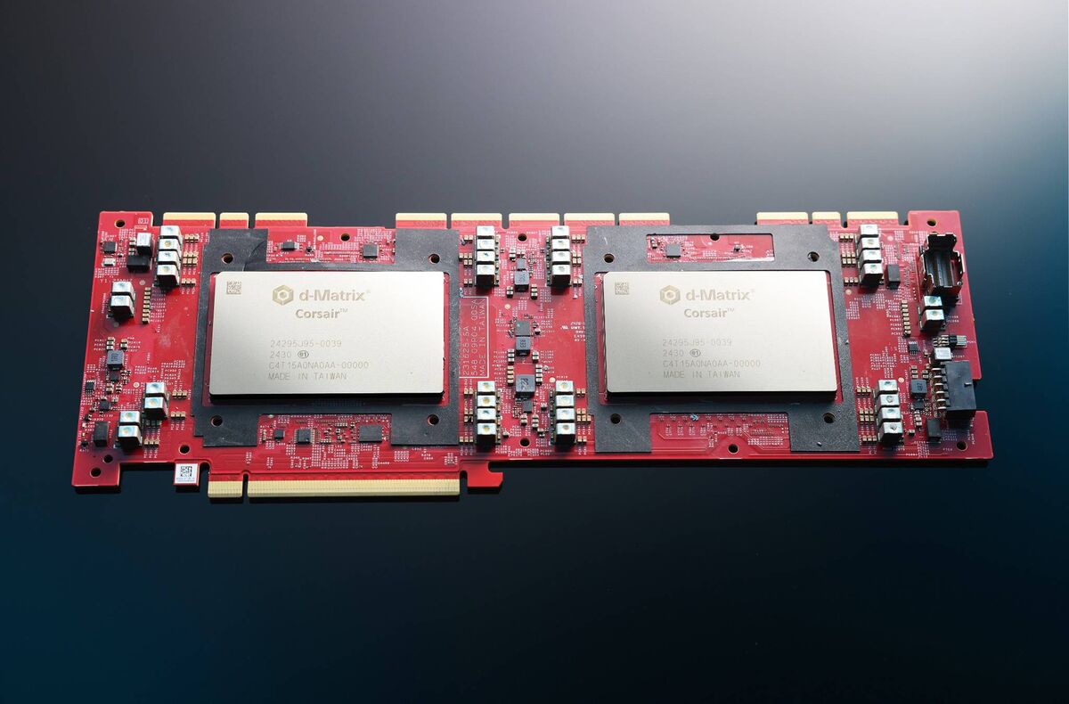 AI Chipmaker D-Matrix Valued at $2 Billion in Latest $275 Million Fundraising