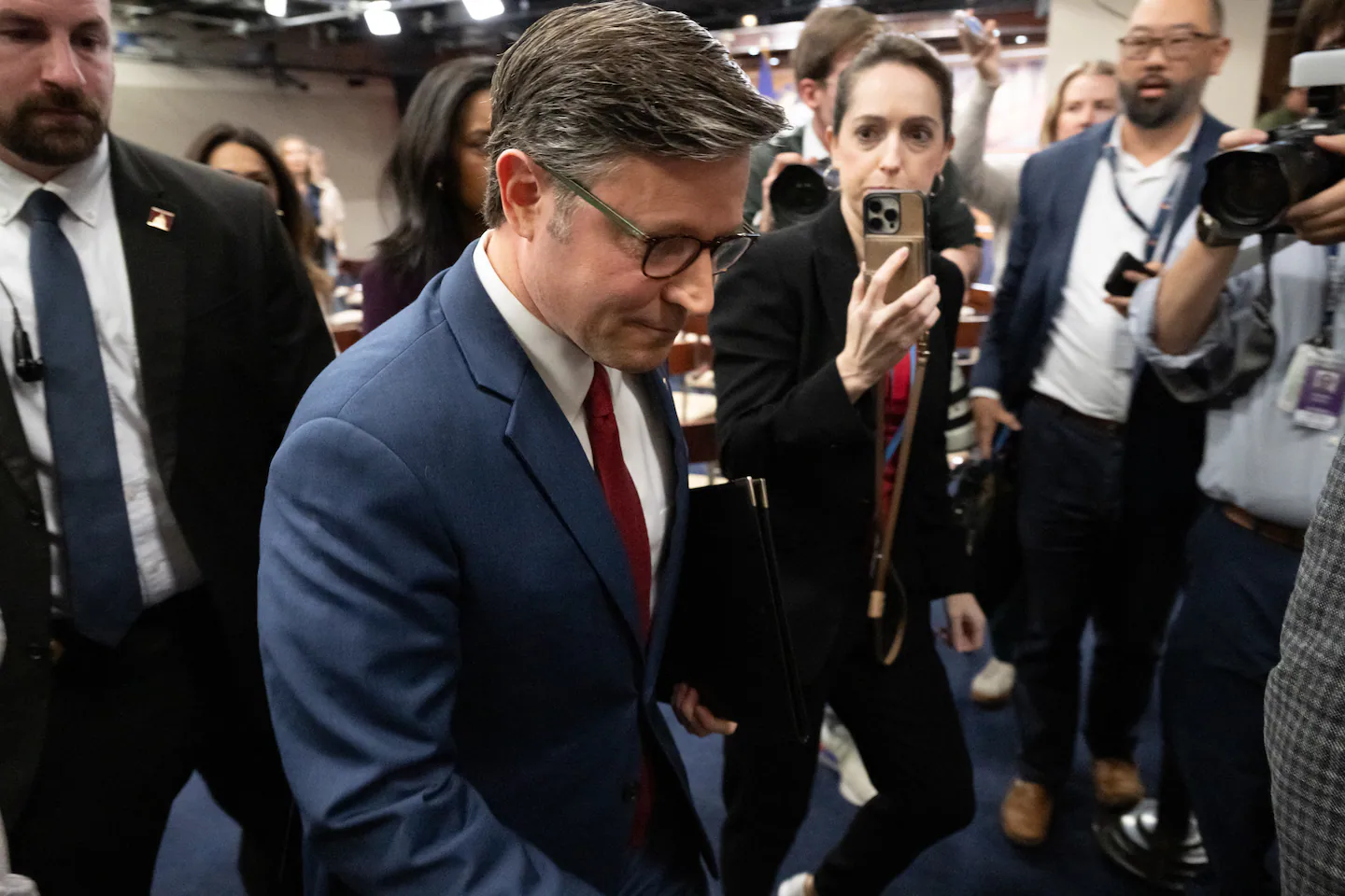 Johnson faces an unruly House as lawmakers return for shutdown vote