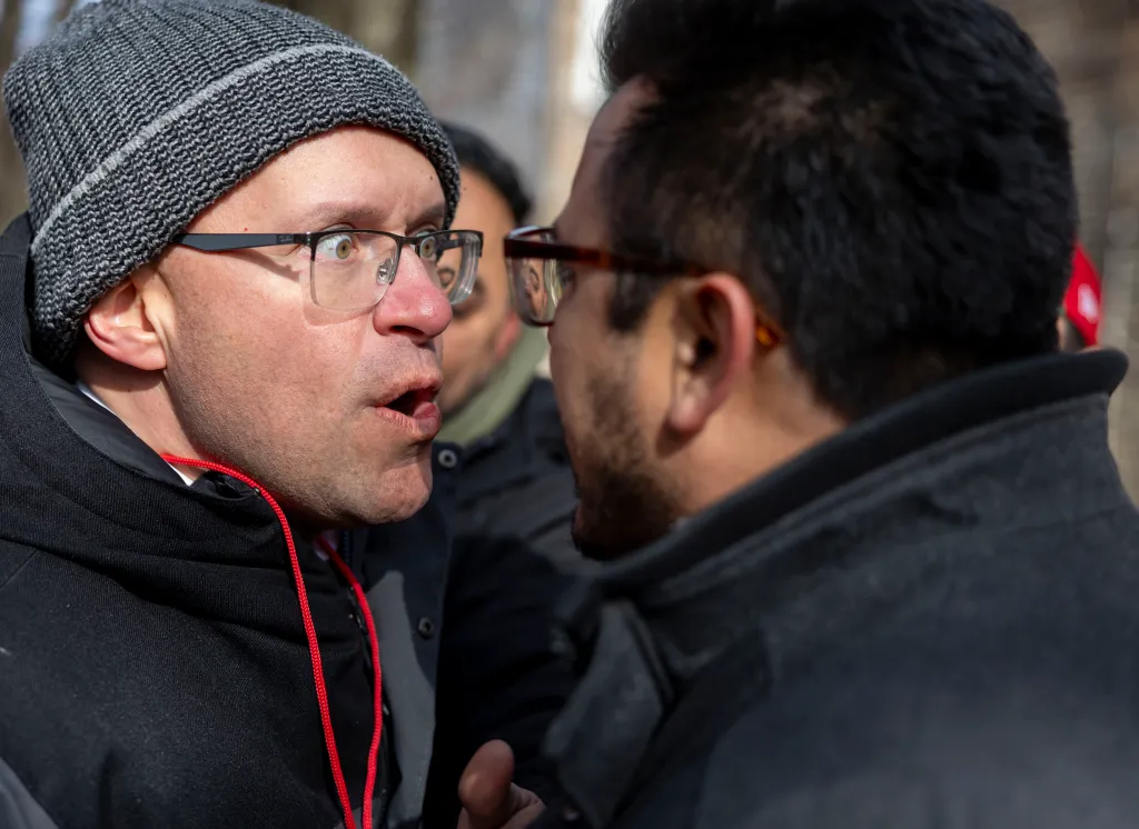 Alderman yells at Gov. JB Pritzker over opposition to head tax plan
