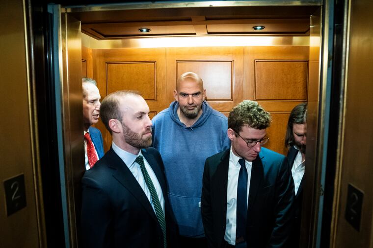 John Fetterman defends shutdown vote on 'The View'