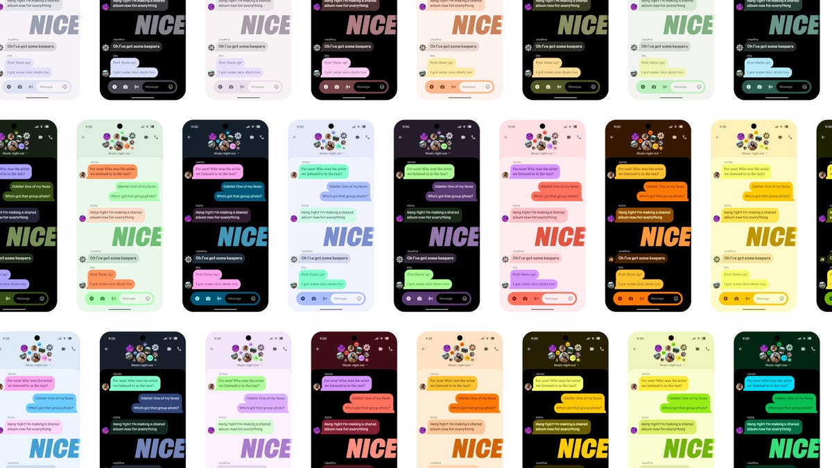 Hot take: I hate the stock Android colors