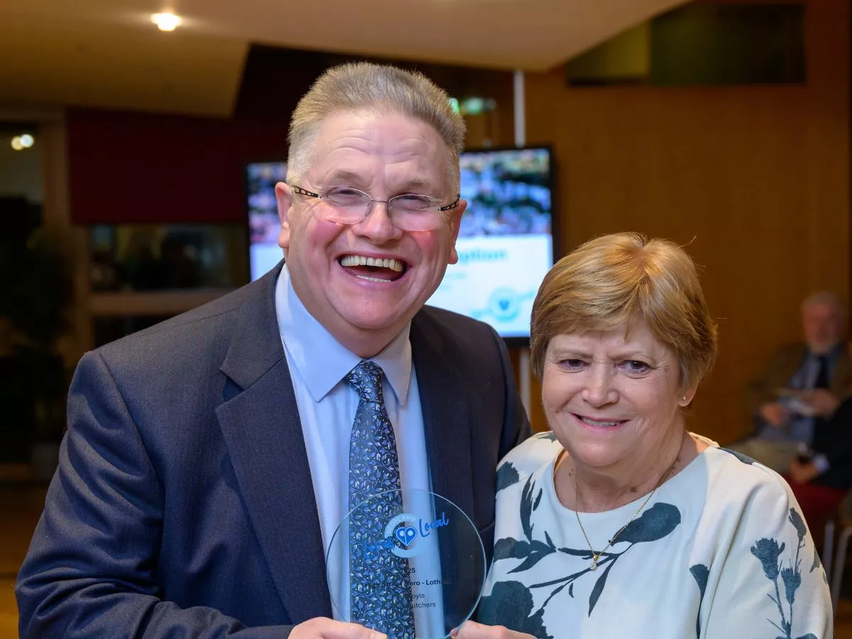 Prize-winning West Lothian pie maker Paul in Scottish Parliament celebration