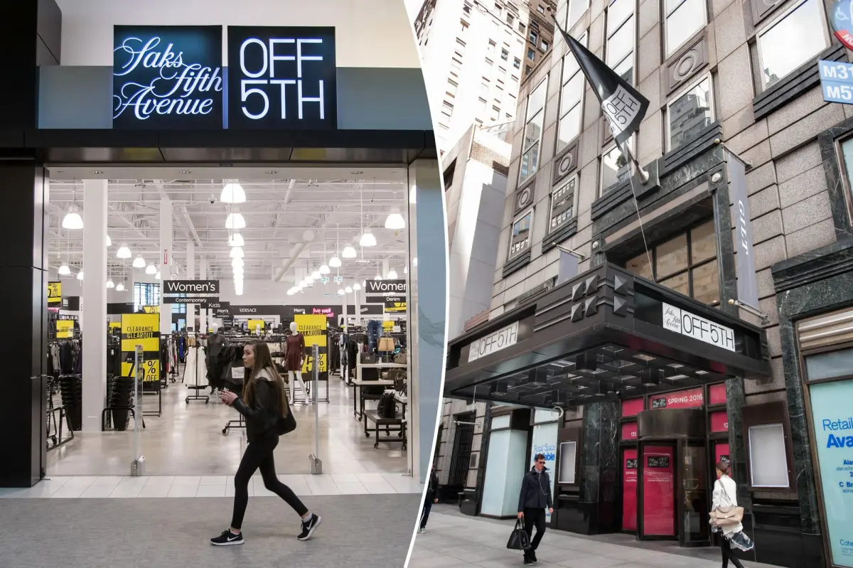 Saks Off Fifth closing 9 stores in the US