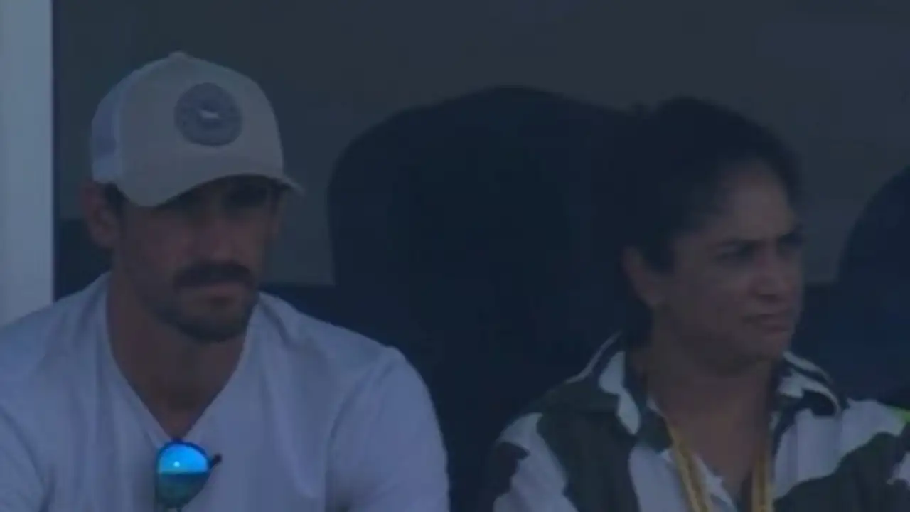 Mitchell Starc Spotted In Stands To Support Wife Alyssa Healy VS India Days Before Ashes Opener
