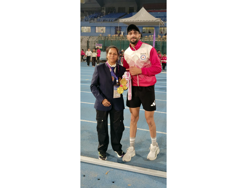 JKP constable shines at 23rd Master Asian Athletic C’ship