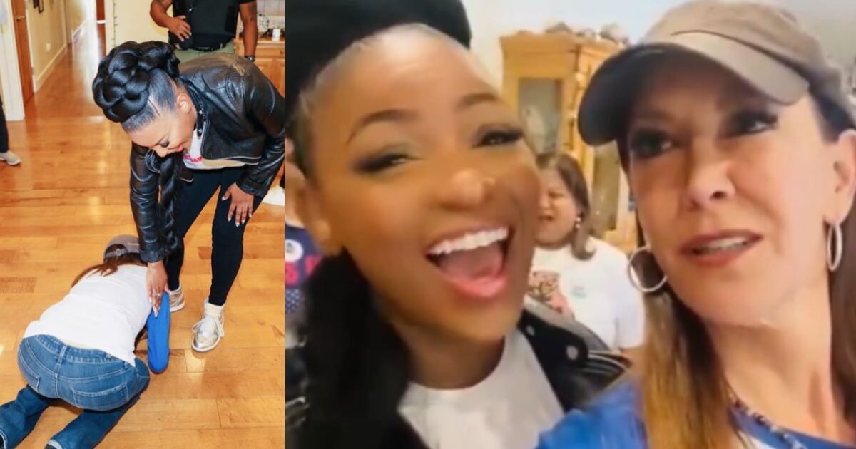 WTH?? Deranged Liberal Radio Host Filmed Kissing Democrat Rep. Jasmine Crockett's Feet (VIDEO)