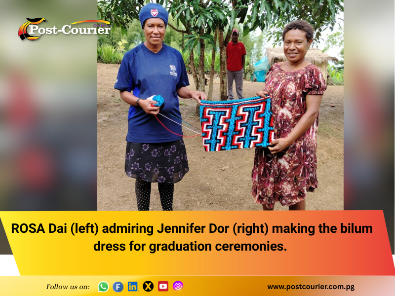 Stitching a living: Jennifer’s gift of bilum dressmaking