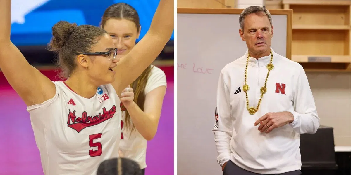 "Nothing more than an Instagram post"- Nebraska volleyball's Rebekah Allick weighs in on No1 ranking and reveals takeaway from ex-coach John Cook