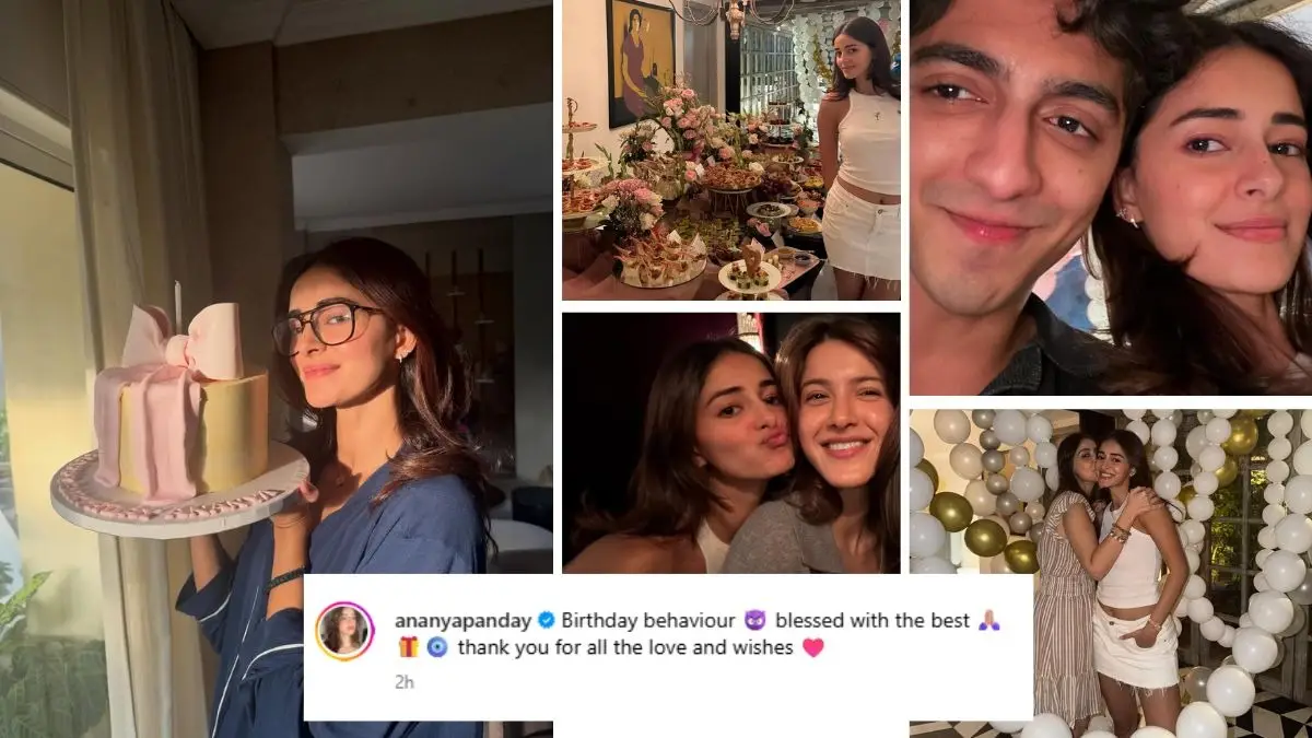 In Pics: Ananya Panday Celebrates 27th Birthday With Cousin Ahaan Panday And Close Friends