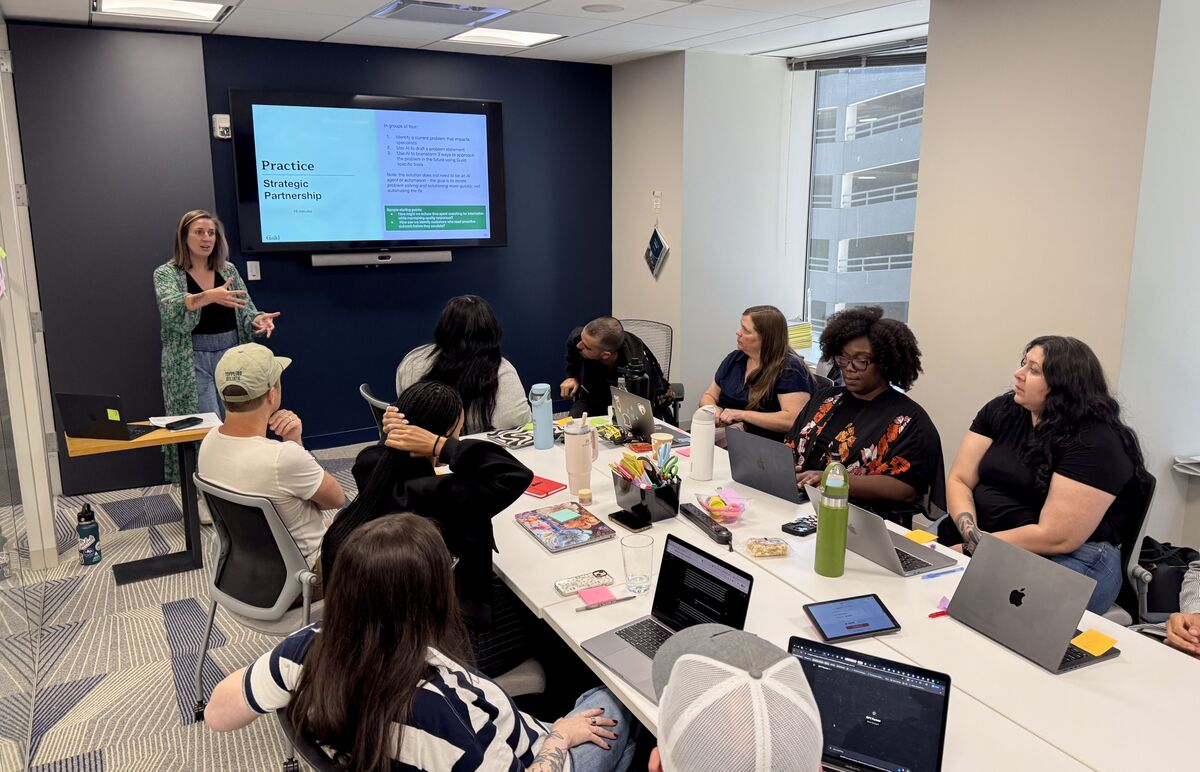 How to Get Workers to Use AI? Let Coworkers Teach Them