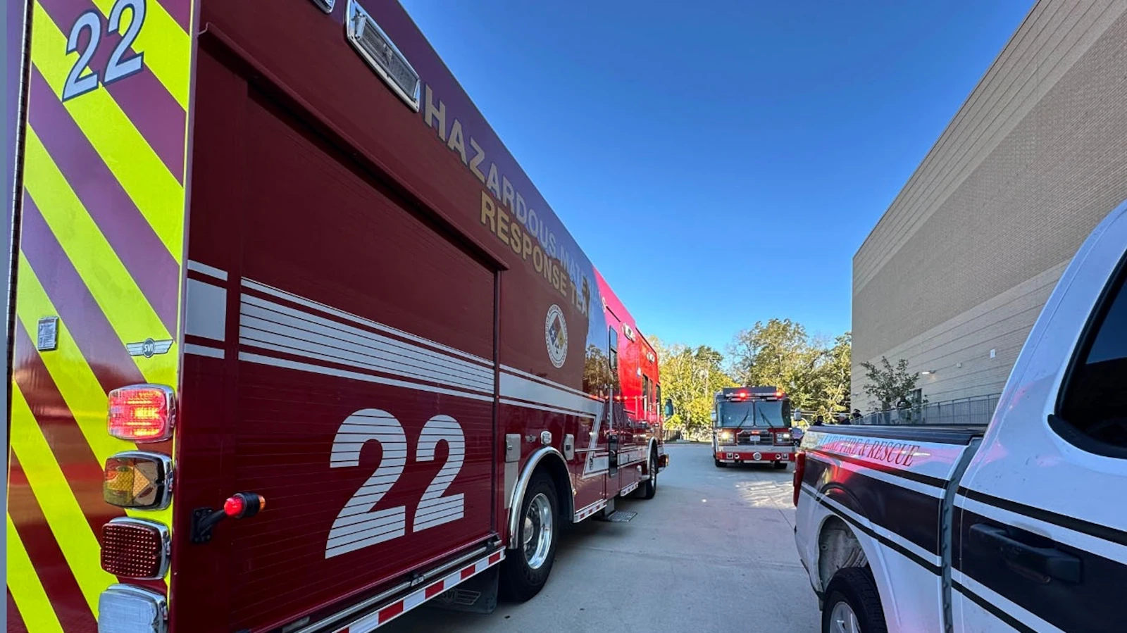 A social media post showed a Texas high school on fire, sparking concern from parents. Police say it was AI.