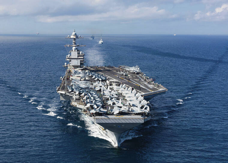 U.S. supercarrier to reach Caribbean next week amid military buildup