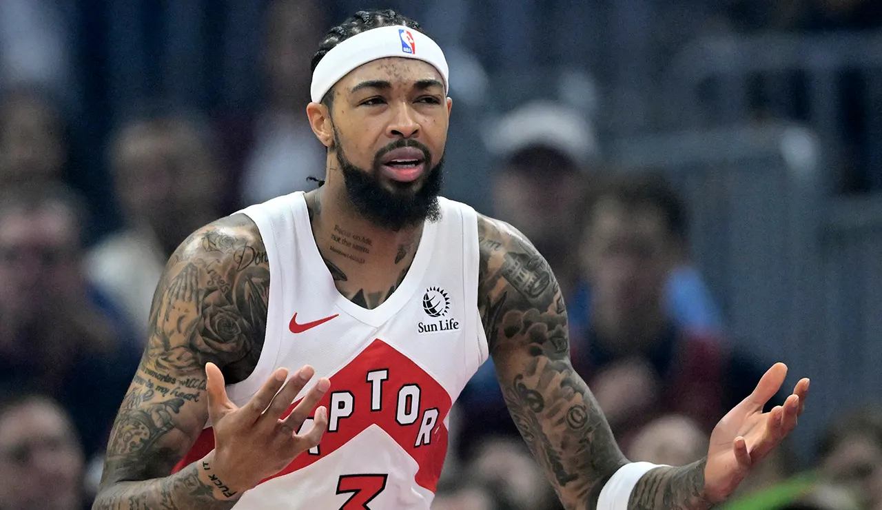 Raptors' Brandon Ingram fined $25K for water bottle spike that hit staffer
