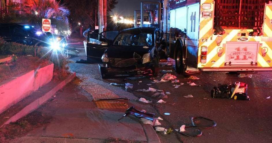 Firefighter gets ticket for Columbia crash that killed woman