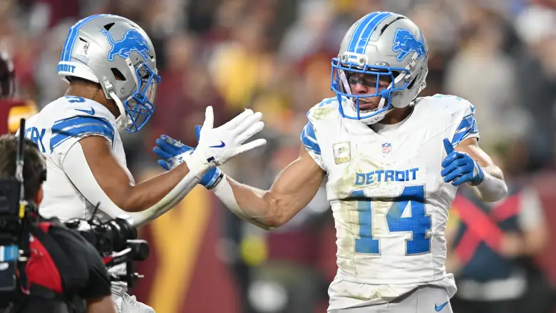 Video Shows Lions WR Threw First Punch Against Commanders