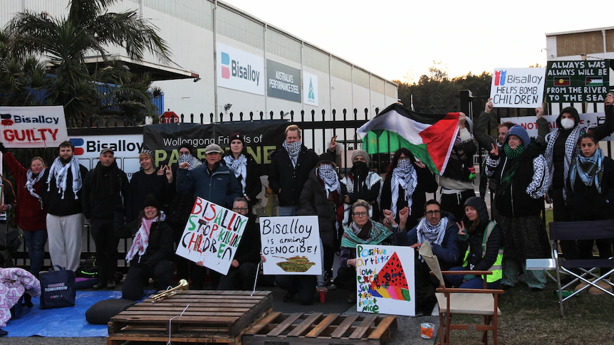 Steel maker defends Israeli trade amid ongoing pro-Palestine protests