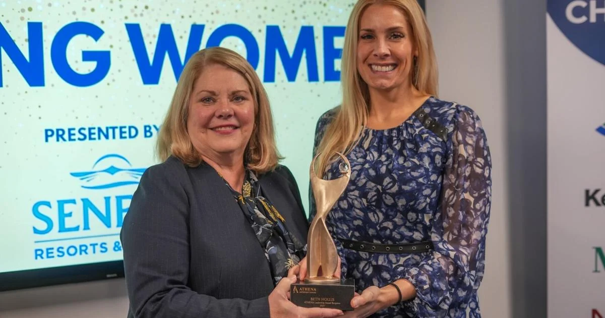 West Herr's Beth Hollis named winner of Athena Award