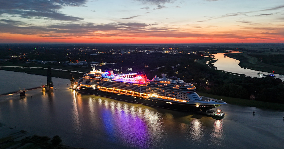 Disney Christens Its Newest Ship, Disney Destiny-See Inside