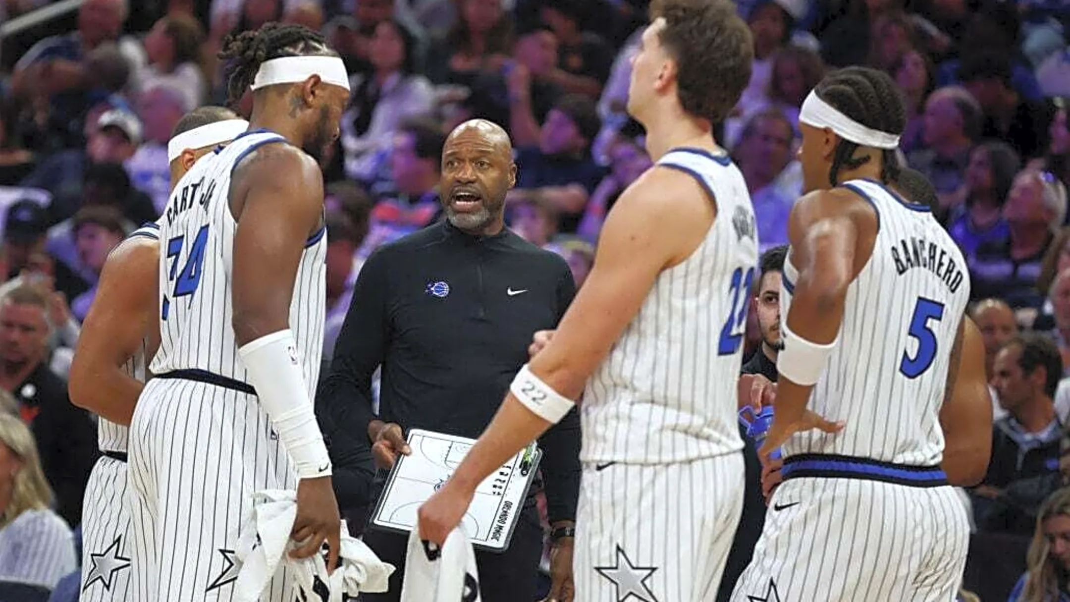 Frustrated Jamahl Mosley calls out Orlando Magic players after defeat to Pistons