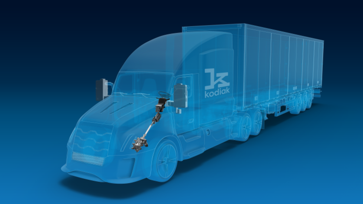 Kodiak AI expands ZF partnership for autonomous truck steering
