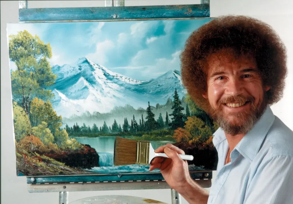 Bob Ross paintings sell for $600K+ to help public TV stations