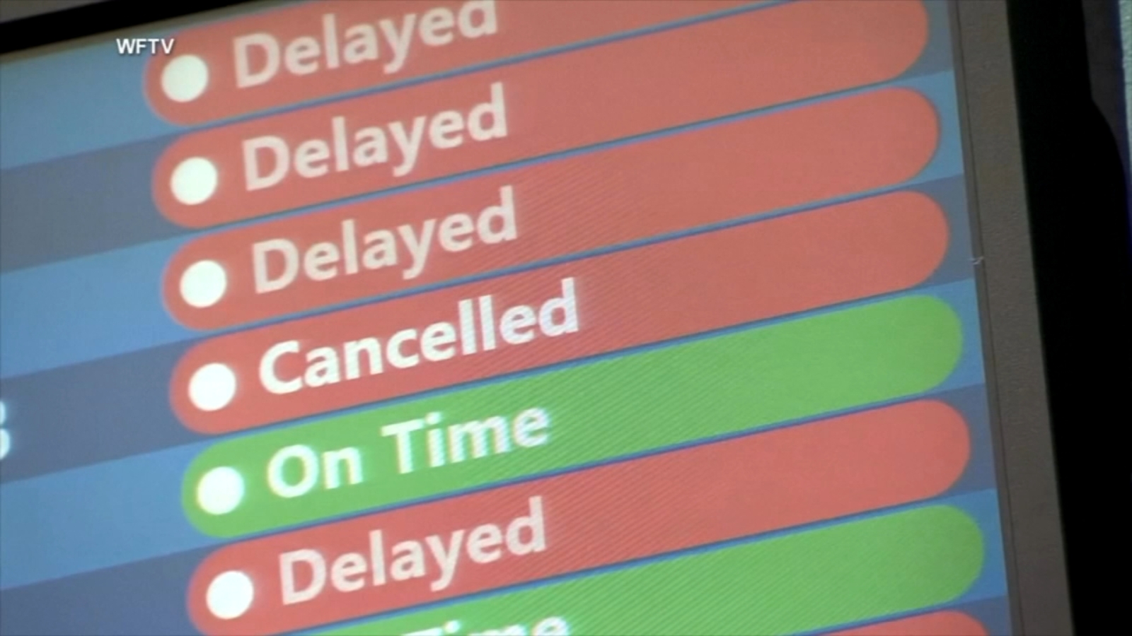 More than 1,200 flights canceled nationwide Tuesday, delays persist, tracker says