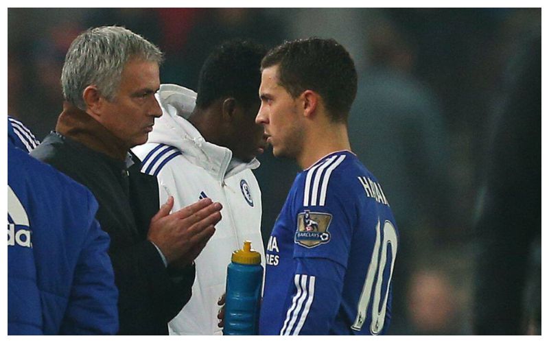 ‘You belong there’ - Mourinho set aside rift with Hazard, congratulates him for induction into PL Hall of Fame
