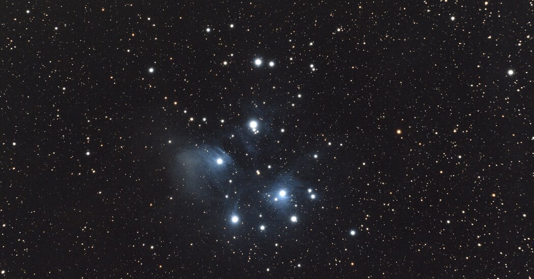 The ‘Lost Sisters’ of the Pleiades Fill the Entire Night Sky