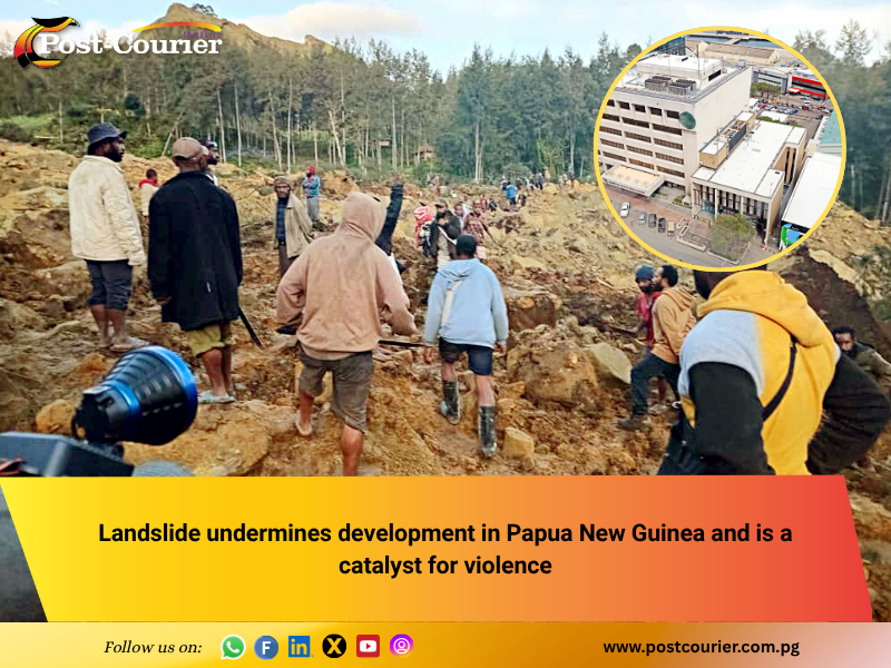 Landslide undermines development in Papua New Guinea and is a catalyst for violence