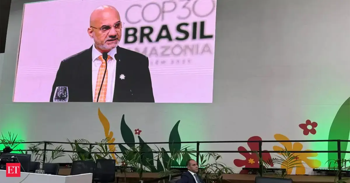 India urges developed nations to act faster on emissions at COP30, says global carbon budget "rapidly depleting"