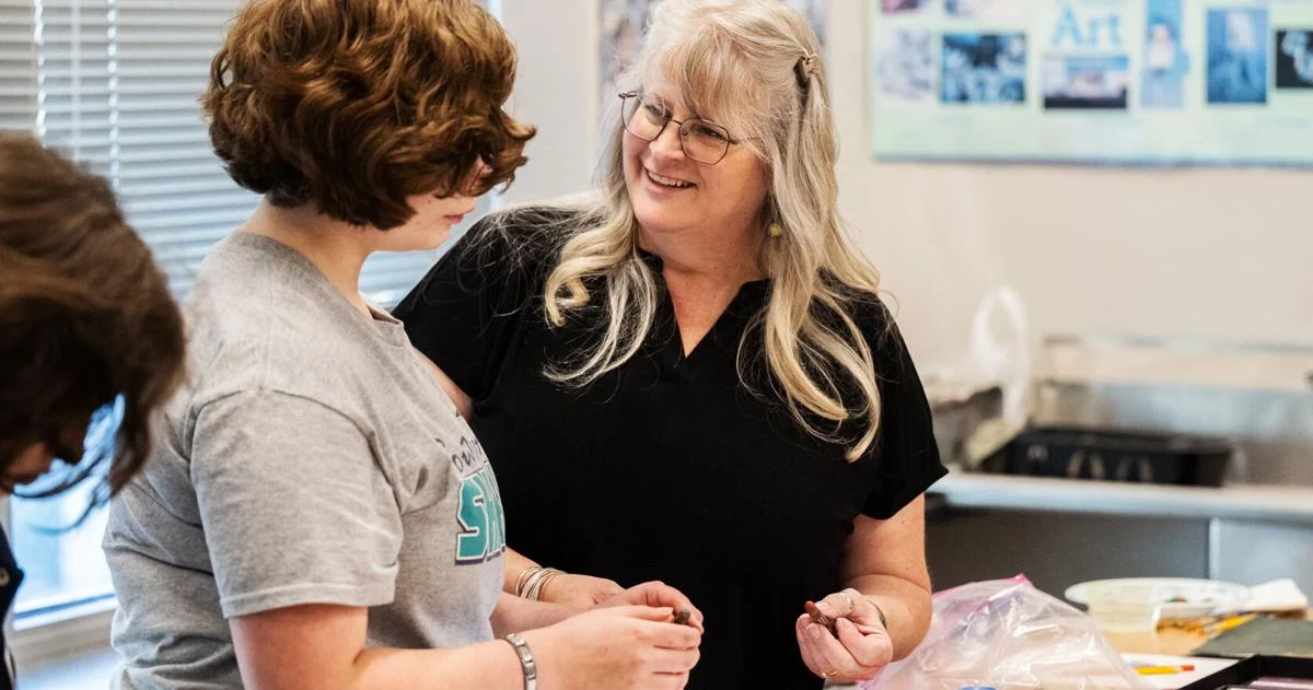 Southside High teacher named art educator of the year