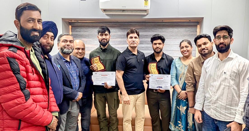 Jammu Tourism felicitates young mountaineers