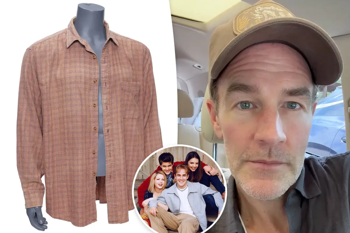 James Van Der Beek selling 'Dawson’s Creek' merch to help pay for cancer costs