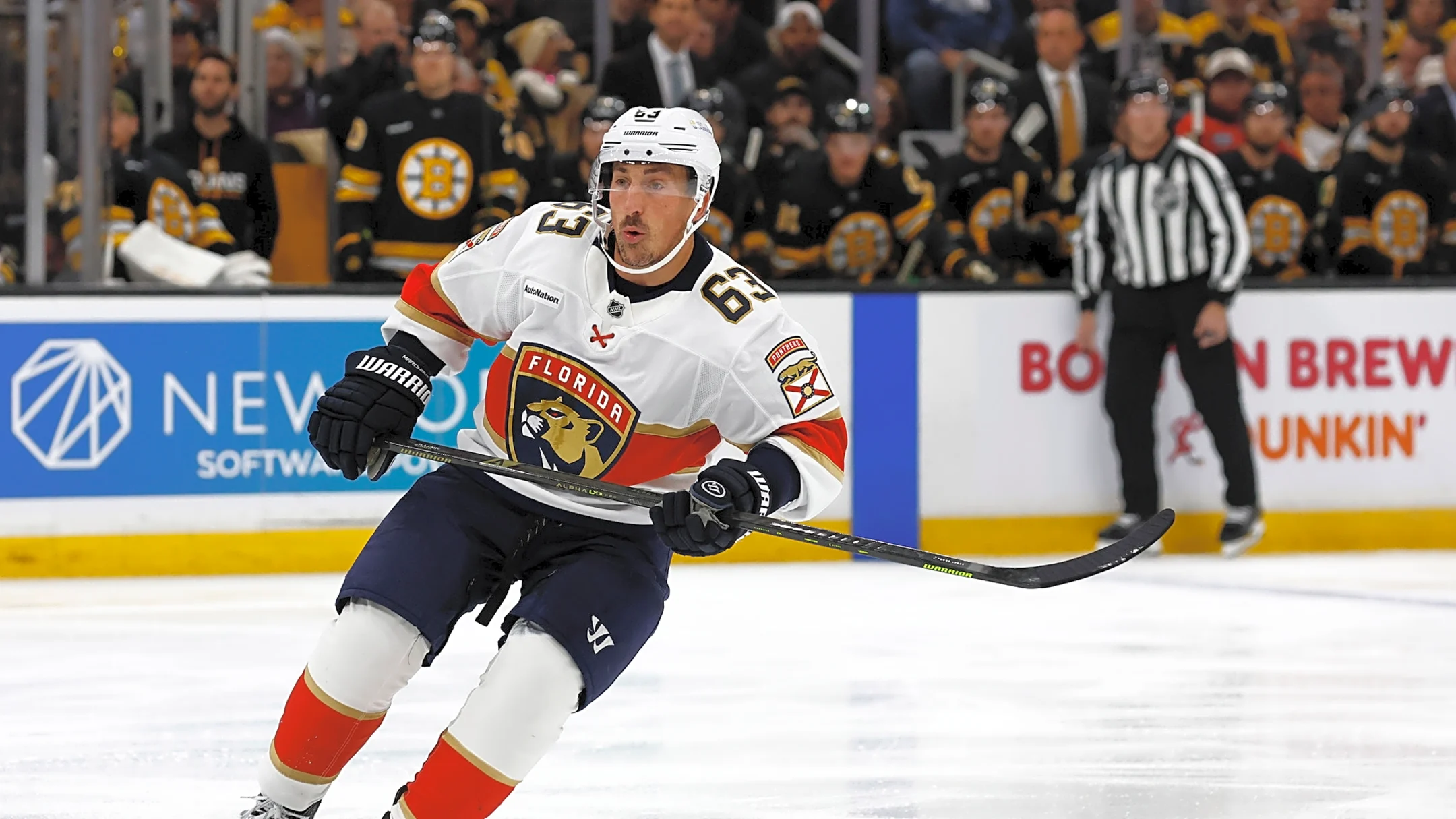 Mourning the loss of a friend: Brad Marchand takes time off from the Panthers to coach U18s