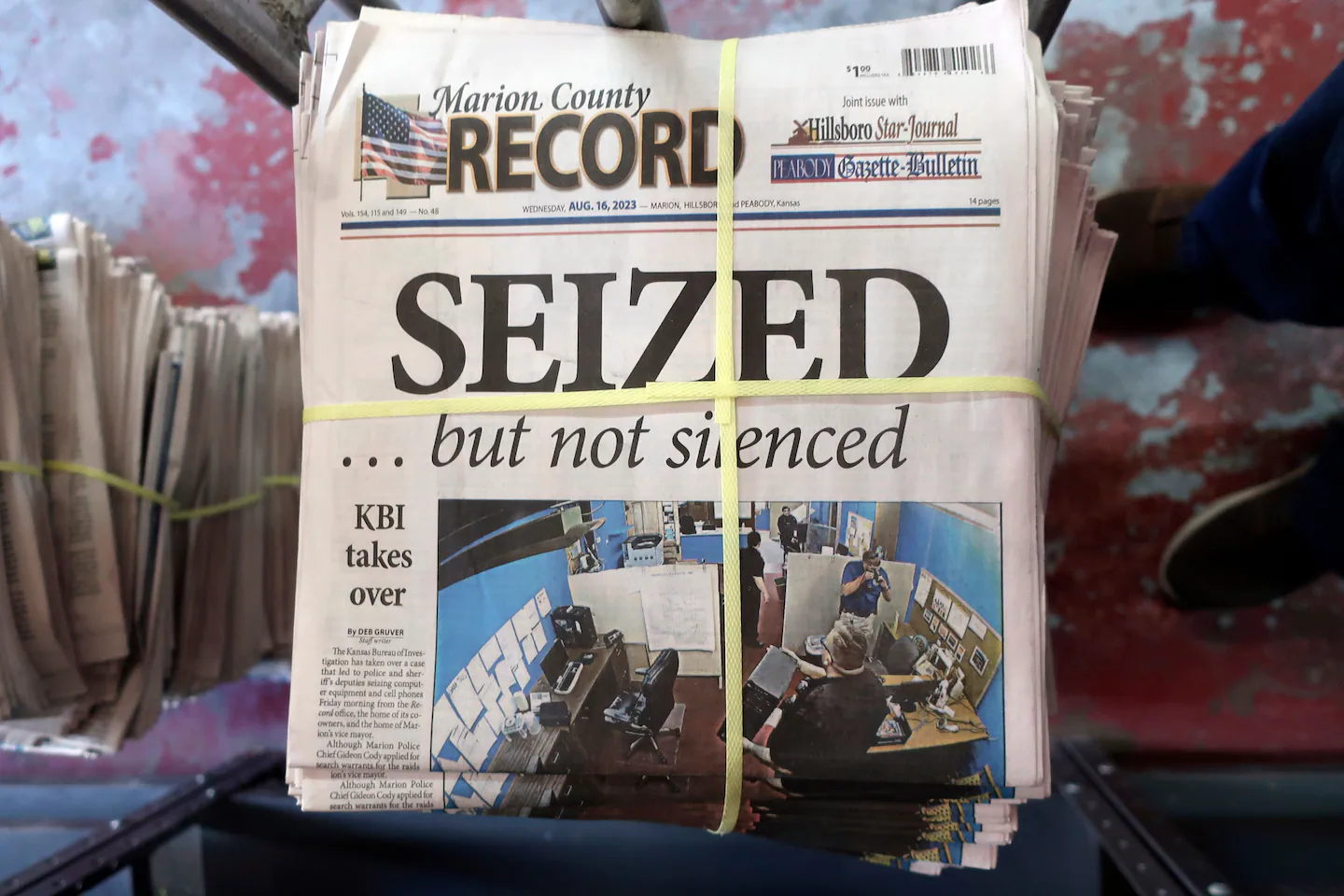 Kansas county will pay $3 million after police raid on local newspaper